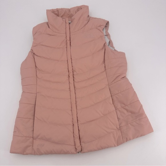 The North Face 550 Pink Down Filled Vest Women’s Size Medium - Picture 1 of 7